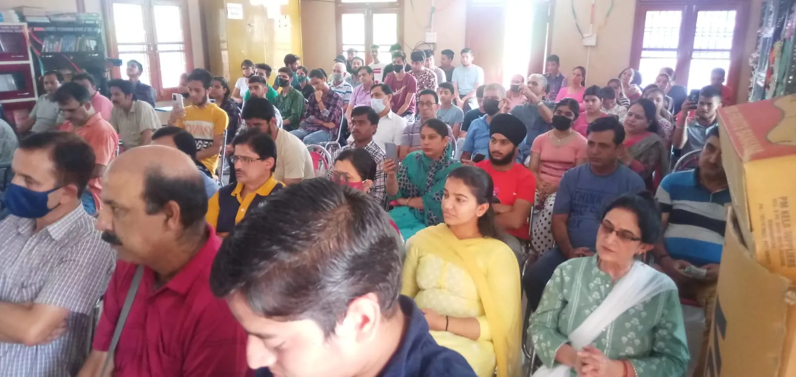 Meritorious students honoured at Jagti Township